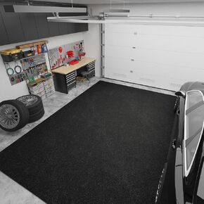 Ottomanson Premium Absorbent Non-Slip Rug Pad - Made in USA - Extra Cushion, Spill Protection & Floor Safety - Felt & Rubber Dual Surface - Safe for Hardwood & Carpet - 8' x 10'