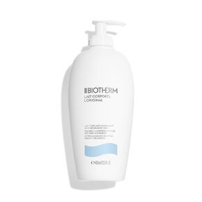 يحتوي Biotherm Lait Corporel على حليب الجسم المضاد للتجفيف والإصلاح ، لجميع أنواع البشرة ، على مزيج من عوالق التكنولوجيا الحيوية المجددة وفيتامين E والدهون المغذية التي تقوي حاجز الجلد ، 13.5