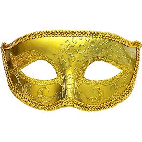 Masquerade Mask for Women Men Shiny Venetian Halloween Masks for Party Prom Ball Costume Mask