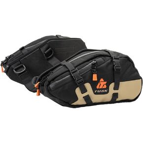 TUSK Traverse Pannier Bags Base System Black/Tan