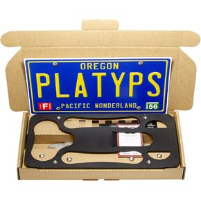 CravenSpeed Platypus License Plate Mount Compatible with Mini Clubman (F54) | 2016-2022 | No Drilling | Installs in Seconds | Made of Stainless Steel & Aluminum | Made in USA in Kuwait
