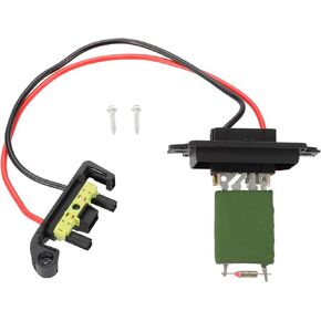 Motoforti HVAC Blower Motor Heater Plower مقاوم لـ Renault Twingo II CN0 2007-2011 Metal ABS No.7701067951 Black