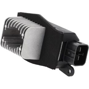 No.2L1Z19E624AA HVAC Blower Motor Resistor for Ford Expedition 2003-2006 Heater Blower Resistor Metal ABS 1 Pcs Black