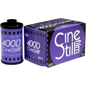 فيلم Cinestill 400 ديناميكي متعدد الألوان سلبي، 120 تنسيق متوسط