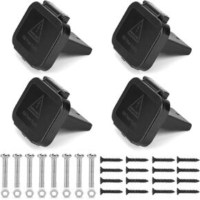 175 Amp Battery Quick Disconnect Connector Plug Mounting Panel with Cover, 175A Plug Flush Mount Recessed Plate, 1/0 AWG Max 600V, Red in Kuwait