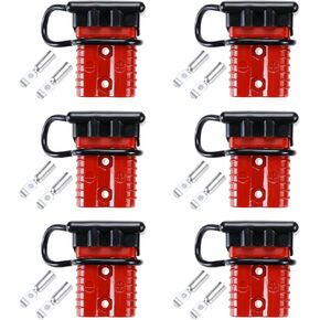 Wire Connector 6 Packs, 175A Battery Quick Connect/Disconnect Connector, 1/0 AWG Wire Harness Plug Kit, Cable Plug Connector Kit for Recovery Winch or Trailer in Kuwait