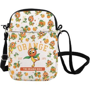 Orange Bird Inspire Crossbody Bag Cartoon Character Lover Gift Orange Bird Est 1971 Messenger Bag Magic Kingd*m Gift