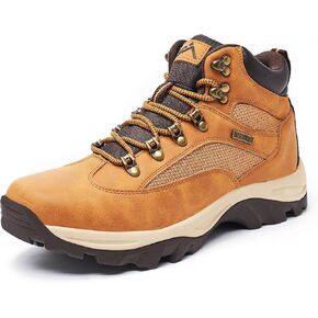 CC-Los Men's Waterproof Hiking Boots Outdoor Relaxed Fit Lightweight Size 7.5-14