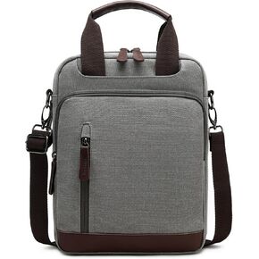 mygreen Mens Crossbody Shoulder Bag Canvas Messenger Bag Work Bag