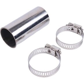 24mm Heater Exhaust Pipe Connector with Clamp Compatible with Webasto Eberpacher Diesel Boat Heater Air Diesel Parking Heater Gas Vent Hose