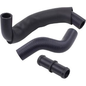 APPERIANPAR 3PCS موصل خرطوم السخان المناسب لـ EX35 FX35 G25 G35 EX37 FX37 G37 M35H M37 370Z Q70 Q70L Q50 QX50 QX70 Q40 Q60