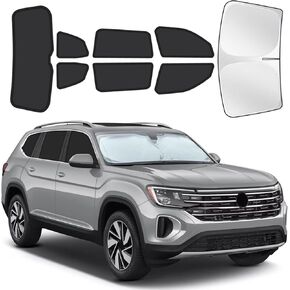 for BMW X5 2014-2018 Car Window Shades, 10pcs Privacy Sun Shade Set for Front Windshield Side and Rear Windows, Full Window Covers Keeps Vehicle Cool for Camping Napping