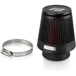 NIBBI Racing CNC 48MM Air Filter Round Tapered,Universal Air Filters for Dirt Bike ATV Quad Go Kart Pit Dirt Bike Parts