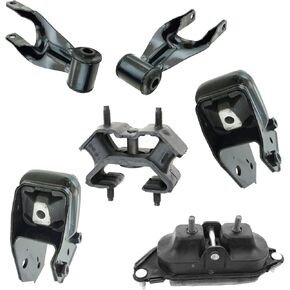 TRQ Engine & Transmission Mount Kit متوافق مع 2006-2011 شيفروليه إمبالا 2006-2007 مونت كارلو