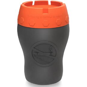 Car Silicone Ashtray,Auto Ash Tray Smokeless, Drop-Proof & Unbreakable Anti-Ash Splash Vehicle Cigarette Ashtray for Home Outside Office Car Accessories(Orange)