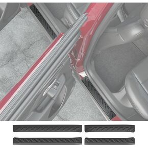 Powoq Door Sill Protector متوافق مع 2023-2025 هوندا Pilot Door Door Guard Guard Protection Protector Protector For 2023 2024 2025 Honda Pilot Accessories
