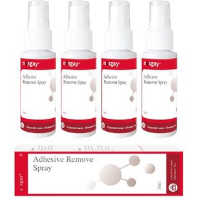 Adhesive Remover Spray for Skin,No Sting Adhesive Remover for Ostomy Patients, Sensitive Skin and Bandage Removal,30 ml/Bottle(2 Bottles)