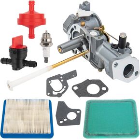 498298 Carburetor for Briggs and Stratton ، لـ Briggs و Stratton Carburetor 498298 495426 495951 492611 490533 135202 135200 130200 112200 5HP مع مجموعة محرك صغير مع مجموعة