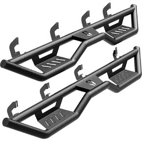 Tyger Auto Landerx Running Board متوافق مع 2007-2018 Chevy Silverado GMC Sierra 1500 ؛ 2007-2019 2500 3500HD ؛ 2019 Ld/Limited | طاقم الكابينة | TG-LX3C82328 | إسقاط خطوة الجانبية خطوة السكك الحديدية nerf أشرطة
