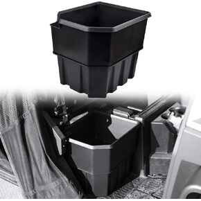 تحت صندوق تخزين المقعد لـ Polaris Ranger XP 1000 / Crew XP 1000 / Diesel 2018-2025 ، UTV ملحقات سلة التخزين UTV ، استبدل OEM # 2882910 ، الأسود ، 1pc （not fit door）