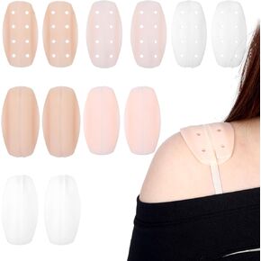 Silicone Bra Strap Pads, Bra Strap Holders for Slipping, Bra Strap Cushion for Women, Non-Slip Shoulder Strap Pad