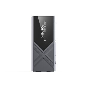 جهاز فك ترميز الصوت HiFi المحمول USB DAC من FiiO KA17، مخرج مزدوج ES9069Q PCM768 DSD512 3.5/4.4 مم لنظام Android iOS Mac Win10 (أسود)