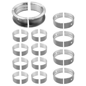 STD Main and Rod Bearing Set MS2199P Fit for Chevy GM V8 LS 4.8 5.3 5.7 6.0 6.2L Engine 1997-2013, Standard Size Main Rod Crankshaft Connecting Rod Bearing Replace MB5293SI CB663P CR807SI 7298MA
