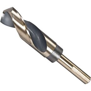 CoCud Reduced Shank Twist Drill Bits, 16.5mm Cutting Edge, Titanium & Nitride Coated High Speed Steel 4341 - (Applications: for Stainless Steel Drilling Machine) in Kuwait