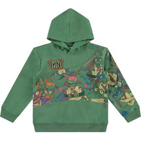 Teenage Mutant Ninja Turtles Boys Hoodie- Leonardo, Michelangelo, Donatello and Raphael Sizes 4-7