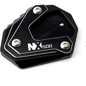 CNC Aluminium متوافق مع NX500 NX 500 2023 2024 2025 NX400 دراجة نارية Kickstand Pad Foot Side Plate Plat
