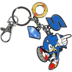 Bioworld Sonic The Hedgehog Multicharm 1.88" Keychain