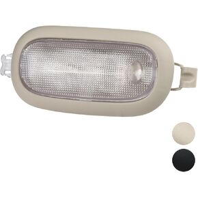 Interior Roof Clear Dome Light Lamp Lens Cover | Compatible with Dodge Ram Chrysler Jeep Car Accessories Parts | Replaces 5093414AA Inside Overhead Console Reading Light Lens with Manual Control