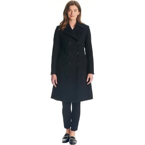 kate spade new york Women's Double-Breasted Long Wool Coat
