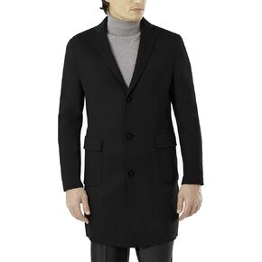 DKNY Men's Regular Overcoat