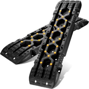 ألواح الاسترداد مسارات الجر حصيرة ، لوحات الجر 2 PCS على الطرق