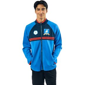 BioWorld Ted Lasso AFC Richmond Logo Long Sleeve Men's Blue Zip-Up Cosplay Costcer