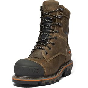 Timberland Pro Men's Boondock HD Logger 8 Inch Composite Safety Toe Boot Industrial Boot