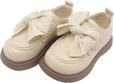 Toddler& Little Girls Dress Shoes Little Girls Loafers School Uniform Mary Jane Flats Little Girls Flower Dress Party Dance Performance Shoes Thick Non-Slip Sole Casual Shoe in Saudi Arabia