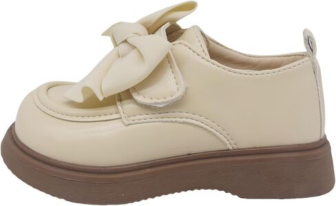 Toddler& Little Girls Dress Shoes Little Girls Loafers School Uniform Mary Jane Flats Little Girls Flower Dress Party Dance Performance Shoes Thick Non-Slip Sole Casual Shoe in Saudi Arabia
