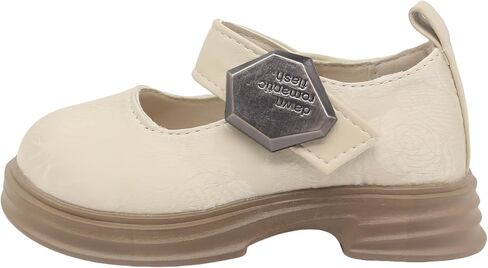 Toddler& Little Girls Dress Shoes Little Girls Loafers School Uniform Mary Jane Flats Little Girls Flower Dress Party Dance Performance Shoes Thick Non-Slip Sole Casual Shoe in Saudi Arabia