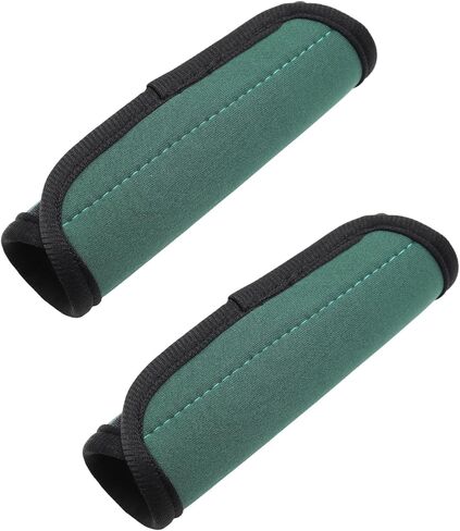2pcs Black Luggage Handle Covers - Soft Suitcase Handle Covers for Travel Accessories（ Bright Color for Suitcase Tags Identifiers ） in Kuwait