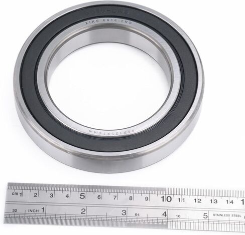XiKe 6011-2RS Double Rubber Seal Bearings 55x90x18mm, Pre-Lubricated and Stable Performance and Cost Effective, Deep Groove Ball Bearings. in Saudi Arabia