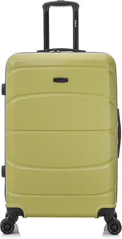 Dukap Sense Hardside Luggage مع عجلات Spinner | 24 في حقيبة سفر متوسطة متوسطة خفيفة الوزن للسفر | سستة Clouser بدلة مع مقابض هلام وعربات | الشمبانيا in Kuwait