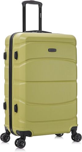 Dukap Sense Hardside Luggage مع عجلات Spinner | 24 في حقيبة سفر متوسطة متوسطة خفيفة الوزن للسفر | سستة Clouser بدلة مع مقابض هلام وعربات | الشمبانيا in Kuwait