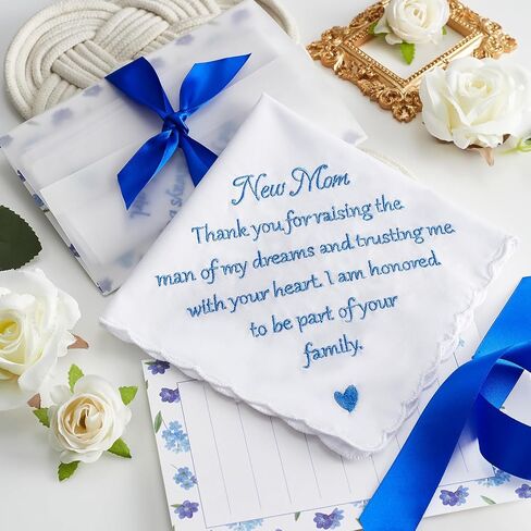 Wedding Handkerchief for Father of the Bride Gifts, AKI-105R-Dad in Kuwait