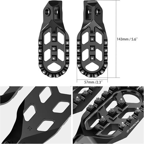 دراجة أسود دراجة الأوتاد المزورة المتوافقة مع KTM 125-500 XC SX XCF SXF 2023-24 125-500 EXCF XCW 2024 ، متوافق مع GASGAS EX F 250 300 2024 MC MC F 125 250 2550 450 24 ، in Kuwait