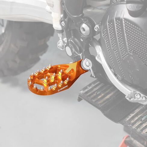 دراجة أسود دراجة الأوتاد المزورة المتوافقة مع KTM 125-500 XC SX XCF SXF 2023-24 125-500 EXCF XCW 2024 ، متوافق مع GASGAS EX F 250 300 2024 MC MC F 125 250 2550 450 24 ، in Kuwait