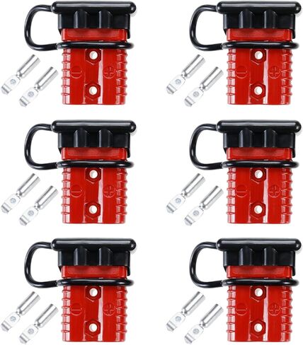 Wire Connector 6 Packs, 175A Battery Quick Connect/Disconnect Connector, 1/0 AWG Wire Harness Plug Kit, Cable Plug Connector Kit for Recovery Winch or Trailer in Saudi Arabia