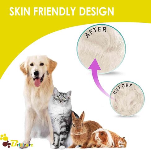 2 Pack Dog Grooming Brush, Premium Soft Silicone Pet Bath Brushes with Adjustable Handle, Shampoo Soothing Comb for Wet Dry Long Short Haired Dogs & Cats Massaging, Deshedding in Saudi Arabia