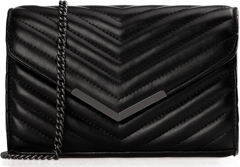 Dexmay Women Clutch المحافظ أزياء الأزياء النباتية النباتية المظروف المسائي الأكياس الكبرى مع حزام الكتف سلسلة in Kuwait
